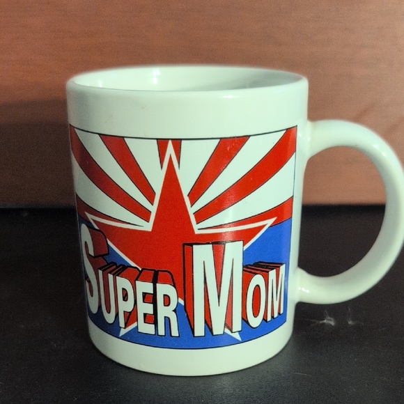 "Super Mom" Coffee Mug - Picture 1 of 7